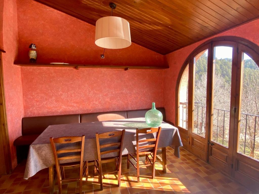 Campalans Hotel Rural Bungalows Mobilhomes Borredá Esterno foto