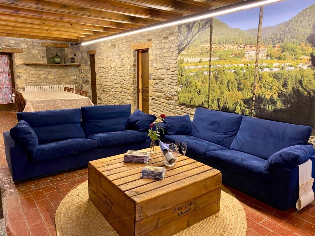 Campalans Hotel Rural Bungalows Mobilhomes Borredá Esterno foto